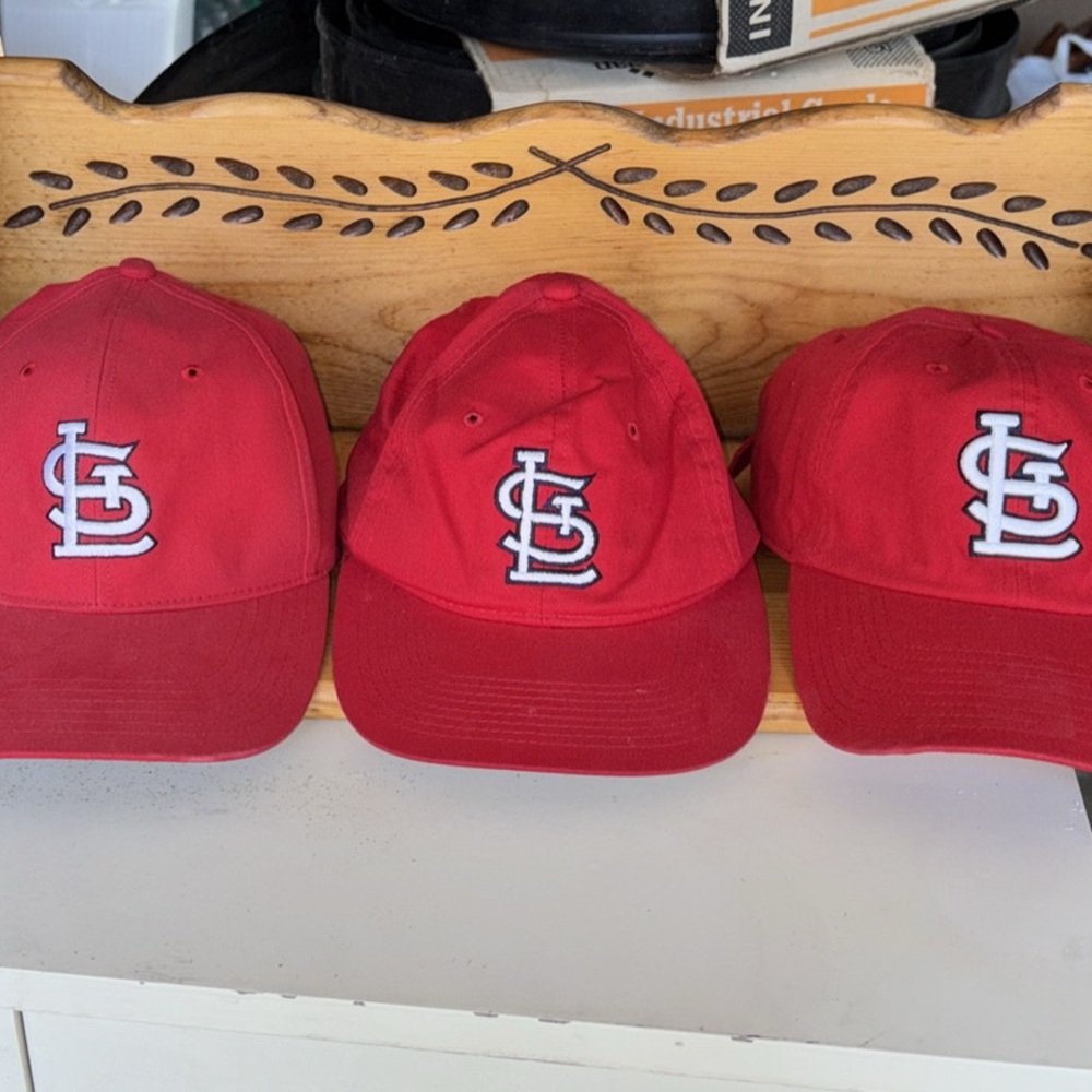 3PK Cardinals Baseball Caps